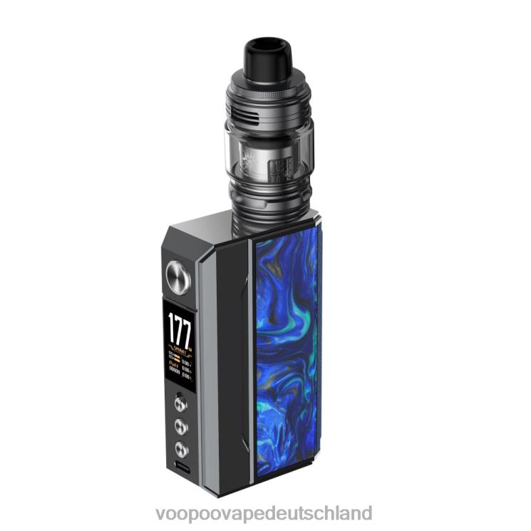 VOOPOO DRAG 4 Bausatz Gun Metal+Ozeanblau 2NNNZ146 | VOOPOO Vape Pod