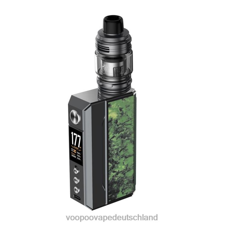 VOOPOO DRAG 4 Bausatz Gun Metal+Waldgrün 2NNNZ166 | VOOPOO Vape Pod