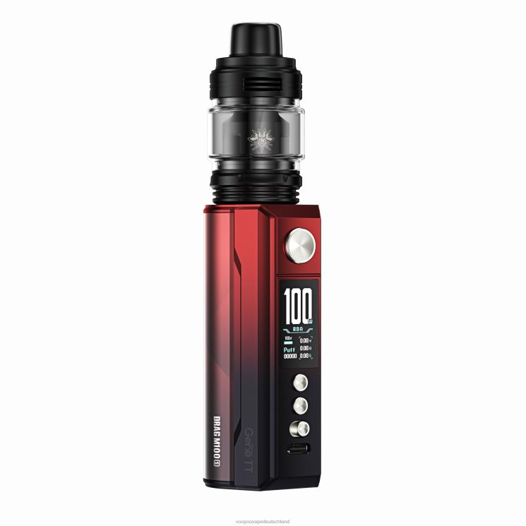 VOOPOO DRAG M100S Mod-Gerät rot schwarz 2NNNZ276 | VOOPOO Vape Pod