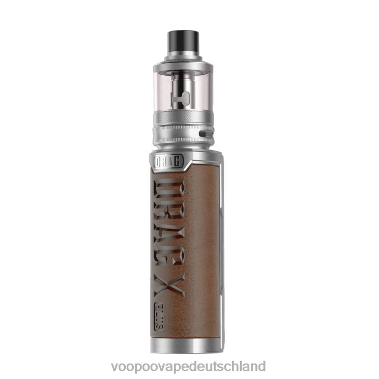 VOOPOO DRAG X PLUS professionelle Ausgabe Silber+Retrobraun 2NNNZ281 | VOOPOO Vape Deutschland