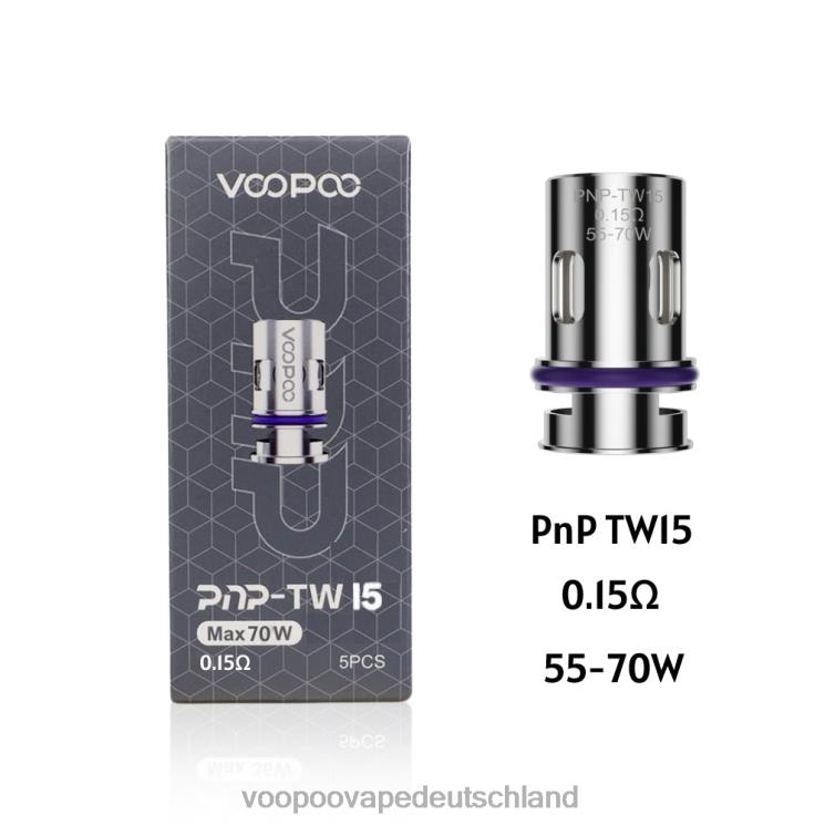 VOOPOO PNP Spulen (5 Stück) pnp-tw15 2NNNZ601 | VOOPOO Vape Deutschland