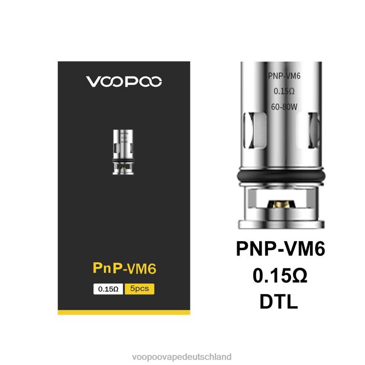 VOOPOO PNP Spulen (5 Stück) pnp-vm6 2NNNZ600 | VOOPOO Argus Kaufen