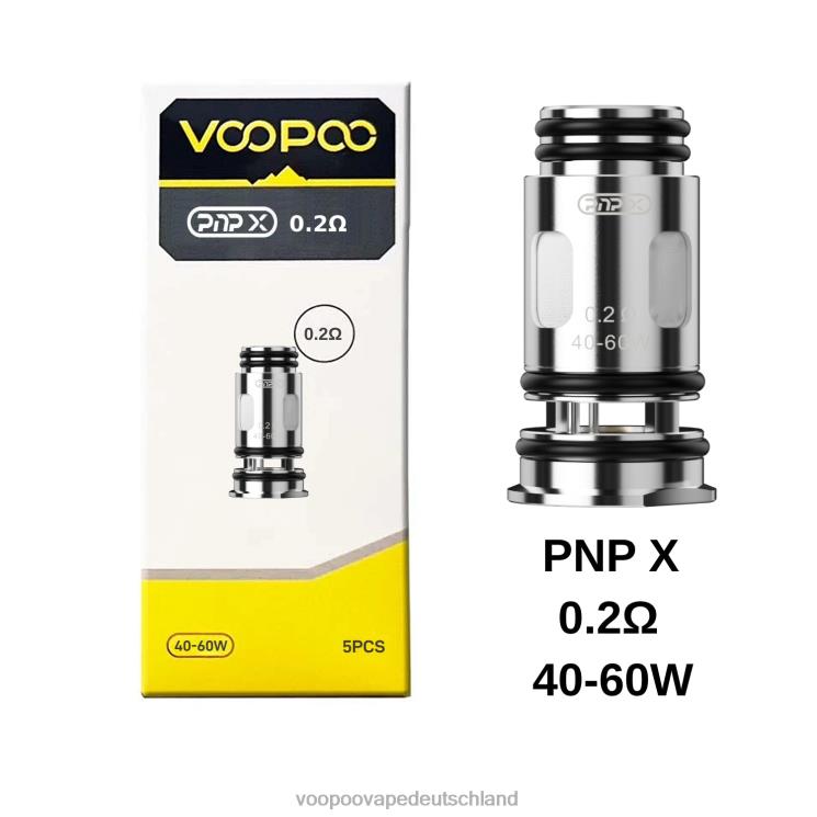 VOOPOO PNP Spulen (5 Stück) pnp x 0,2 Ohm 2NNNZ606 | VOOPOO Vape Pod