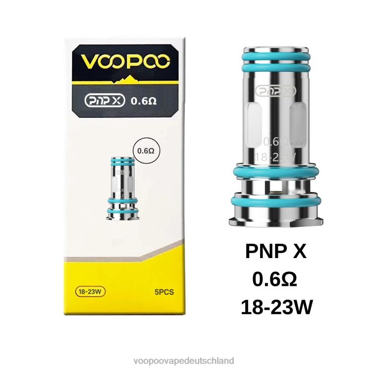 VOOPOO PNP Spulen (5 Stück) pnp x 0,6 Ohm 2NNNZ608 | VOOPOO Vape Kit