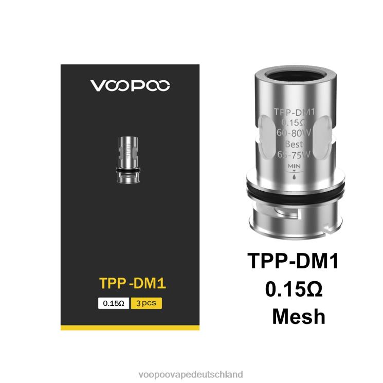 VOOPOO TPP Spulen (3 Stück) tpp-dm1 2NNNZ585 | VOOPOO Liquid Kaufen